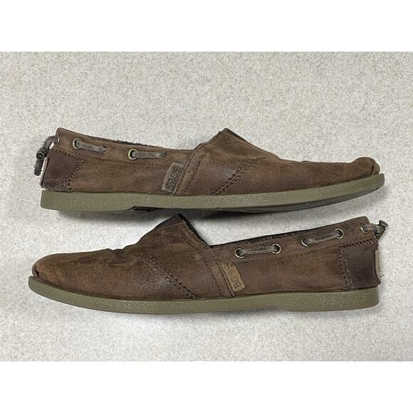 Bobs from Skechers Women’s 8 Brown Slip On Shoes Flats Espadrille Boho Comfort - Picture 6 of 12